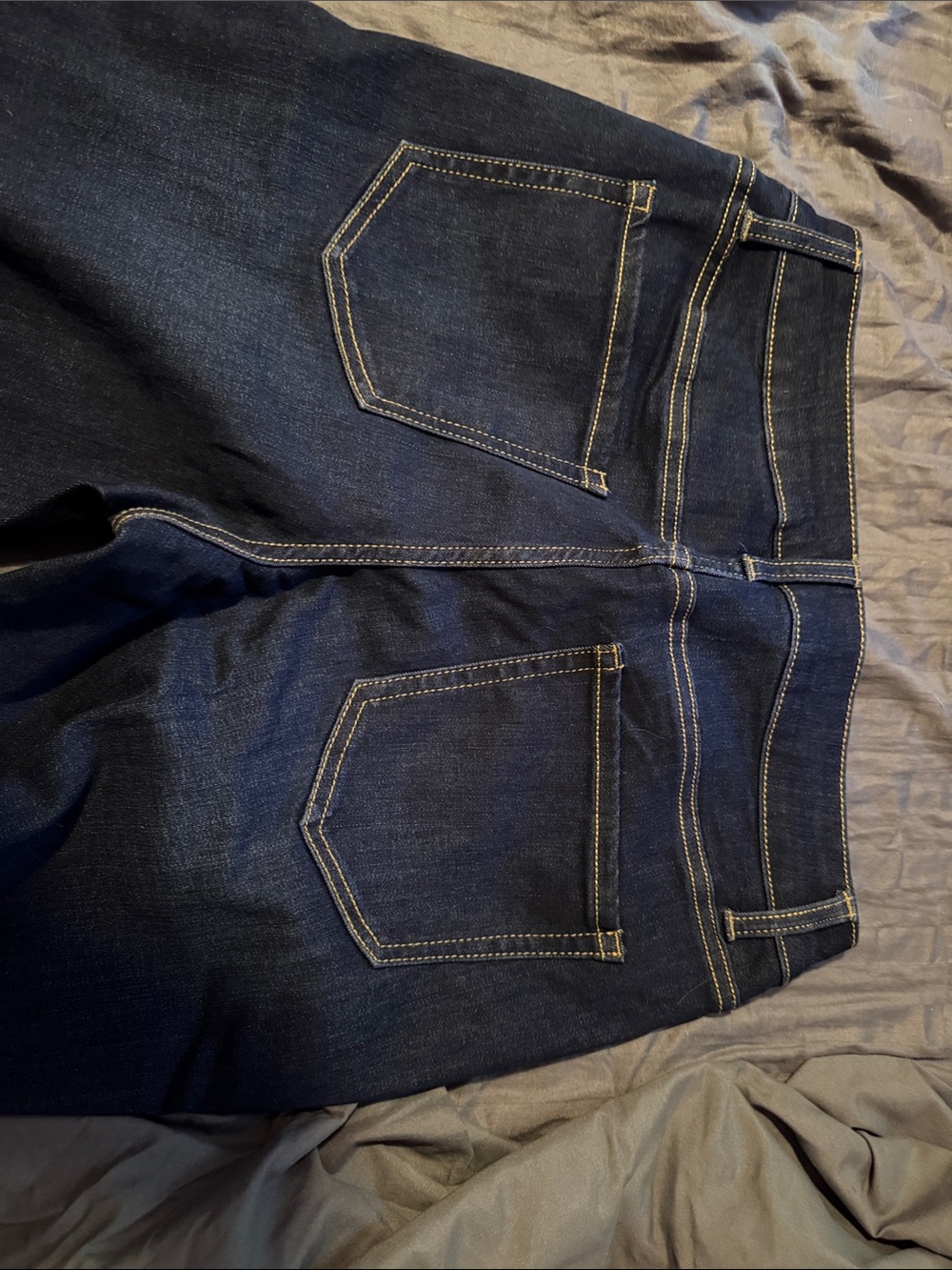 Time and Tru Dark Blue Slim Straight Men's Jeans